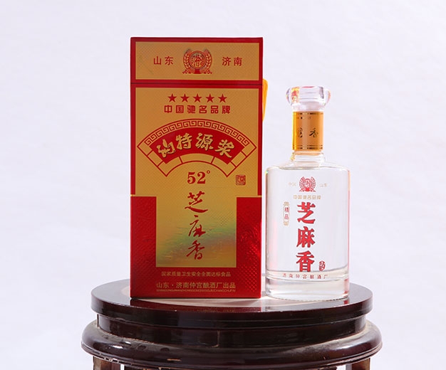 天津 趵特源浆52度芝麻香型白酒