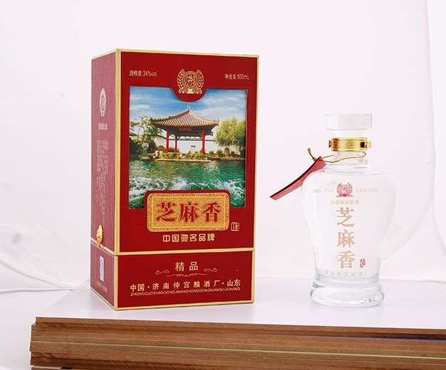 湖南趵特源浆34度芝麻香型白酒